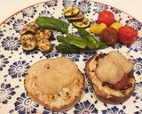 鶏ひき肉のレンコン＆椎茸ハンバーグ作り方8写真
