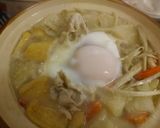 豚汁鍋焼きうどん作り方3写真