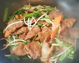 和家の美味しいニラレバ作り方8写真