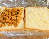 旨辛サラダチキンチーズダッカルビトースト作り方8写真