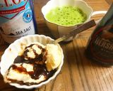 塩バニラ×チョコレートソース作り方1写真
