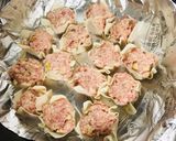 フライパンで♪椎茸入りふわふわ豆腐焼売♡作り方16写真