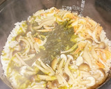 あおさしめじさくらえび！たきこみごはん作り方3写真