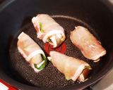 簡単♡豚肉ときのこのチーズ巻き♡作り方5写真
