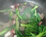 タアサイのタコ炒め作り方3写真