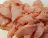 鶏むね肉と玉ねぎ セロリのケチャ煮込み❀作り方3写真