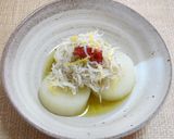 聖護院大根しらす乗せ作り方6写真
