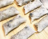 簡単！お弁当や朝食◎なすと肉味噌の春巻き作り方9写真