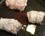 簡単！朝食、お弁当◎ささみの梅しそ巻き作り方5写真