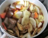 元気の素！根菜たっぷり甘めの煮物作り方4写真