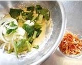 小松菜のかきあげ作り方3写真