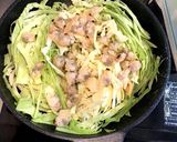 糖質制限 あさりとキャベツの味噌バター作り方3写真