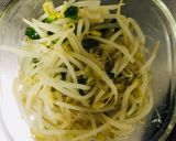 簡単♪塩酒粕入り万能ネギ油で＊無限もやし作り方4写真