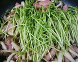 お弁当にも！ベーコンとシメジの和風炒め作り方3写真