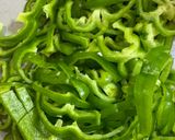 レンジで簡単♪無限ピーマン作り方1写真
