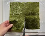 たたむだけ★簡単フライドチキンおにぎらず作り方1写真