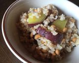 生姜で美味！サツマイモと納豆のまぜご飯作り方4写真