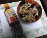 鯖の水煮缶全部入り卵かけ納豆ご飯作り方4写真