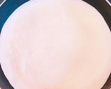 生ハムとチーズの蕎麦粉のガレット作り方2写真