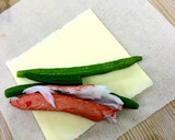 かにかまとチーズの焼き春巻き〈やよい会〉作り方2写真
