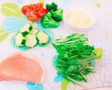 生ハムとチーズの蕎麦粉のガレット作り方4写真
