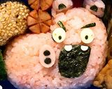 ポプテピピック＊キャラ弁！作り方3写真