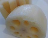 簡単～美味しい蓮根のバター醤油焼き作り方1写真