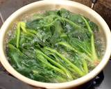 薬膳・鯵とホウレン草のグリーンパスタ作り方3写真