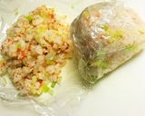 鮭と胡麻の☆オイルおにぎり作り方3写真
