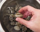 あさりのバター酒蒸し作り方1写真