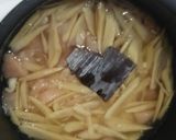 炊飯器でがっつり鳥ごぼう飯作り方6写真