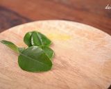 タイの菓子: 黄色のカオニャオとエビ作り方16写真
