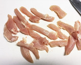 和風ごま衣の甘辛だれスティック唐揚げ♡作り方1写真