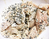 和風ごま衣の甘辛だれスティック唐揚げ♡作り方5写真