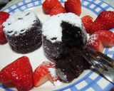 我が家のおやつ！とろとろチョコケーキ♡作り方6写真