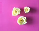 入学入園祝い✿スライスチーズで寿司ケーキ作り方4写真