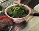 簡単！時短『豆味噌タレ』のほうれん草炒め作り方2写真
