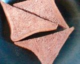 食パンで♡ミルクココアフレンチトースト♡作り方4写真