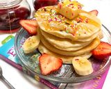 もちふわ♥ホットケーキ作り方5写真