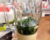 薬膳・鯵とホウレン草のグリーンパスタ作り方12写真