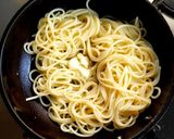 カレーの次の日はインディアンスパゲッティ作り方2写真