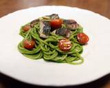 薬膳・鯵とホウレン草のグリーンパスタ作り方19写真