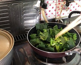 簡単！時短『豆味噌タレ』のほうれん草炒め作り方6写真