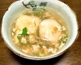 里芋団子の鶏餡掛け作り方7写真