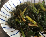 簡単！時短『豆味噌タレ』のほうれん草炒め作り方12写真