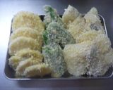 タルタルソースたっぷり白身魚と野菜フライ作り方4写真