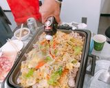 社長が作る　おこげ焼きそば作り方4写真
