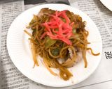 社長が作る　おこげ焼きそば作り方5写真