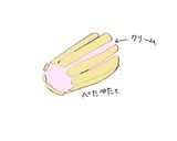 離乳食【苺のロールケーキ】卵不使用作り方11写真