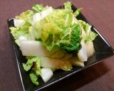 大量消費！簡単♪白菜deペペロンチーノ風作り方4写真